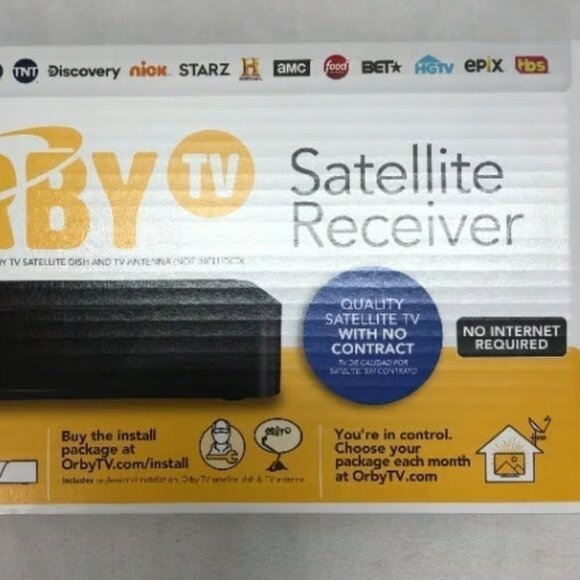 ORBY KSTB2095 SATELLITE RECEIVER WITH REMOTE & POWER SUPPLY - NIB - Picture 2 of 5